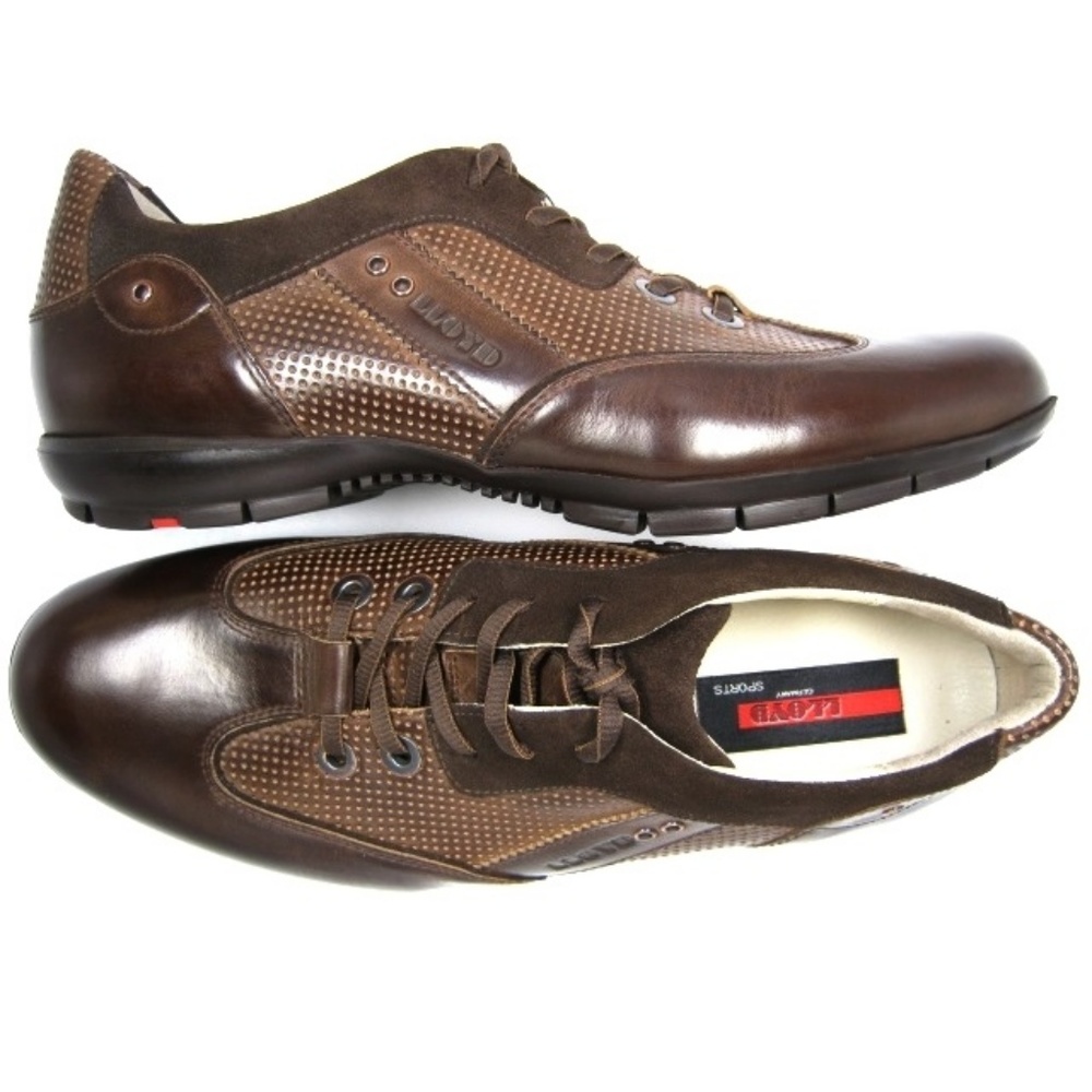 Lloyd Ashburn Leather Athletic Shoe (Brown) - NIB